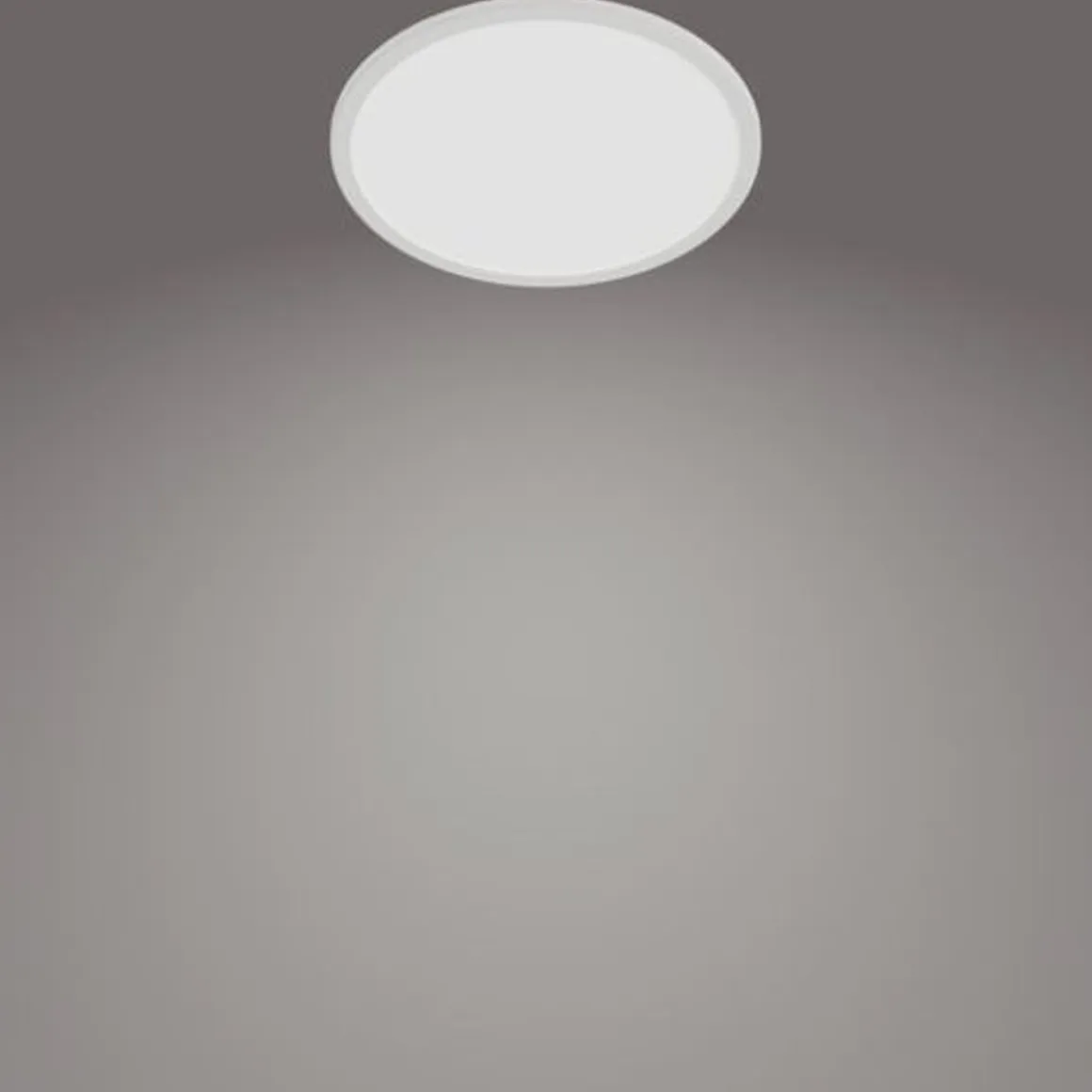 Philips superslim taklampe 25 cm 15W 4000 IP44 Kelvin 3-step dim - Hvit