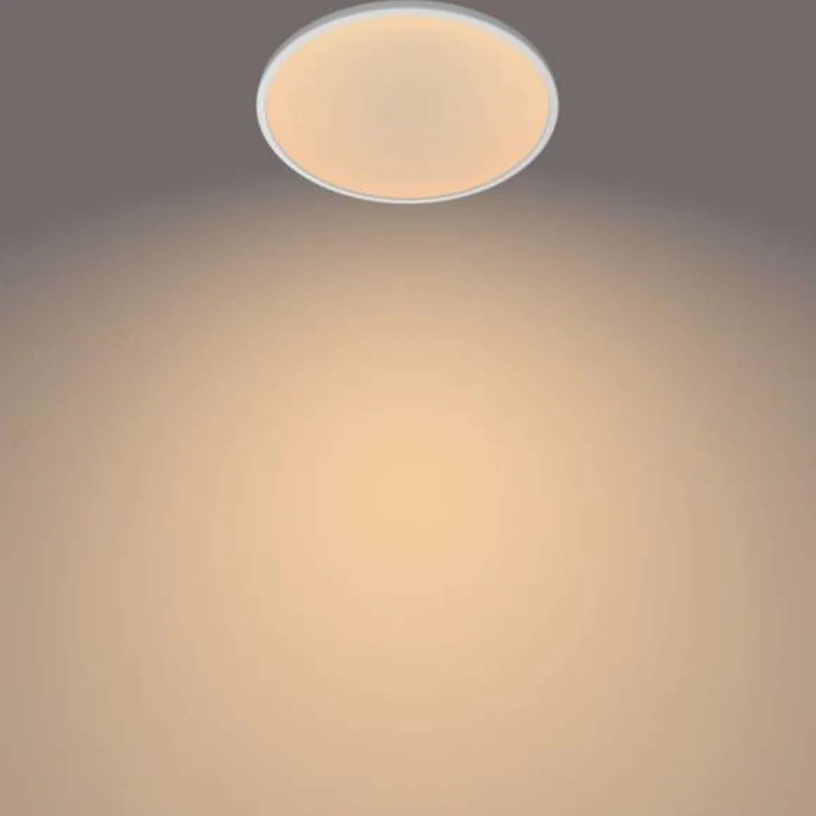 Philips superslim taklampe 25 cm 15W 2700 Kelvin 3-step dim - Hvit
