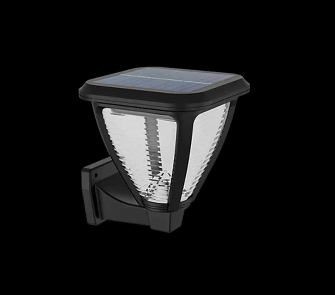 Philips Vapora vegglampe 1,5W 2700 Kelvin IP44 solcelledrevet med dag/natt sensor