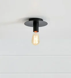 Piatto taklampe - Svart - Svart