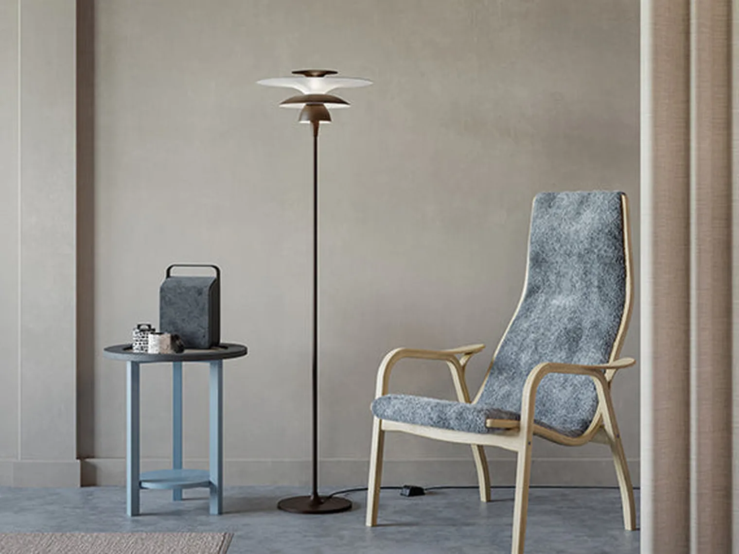 Picasso gulvlampe D380 G9