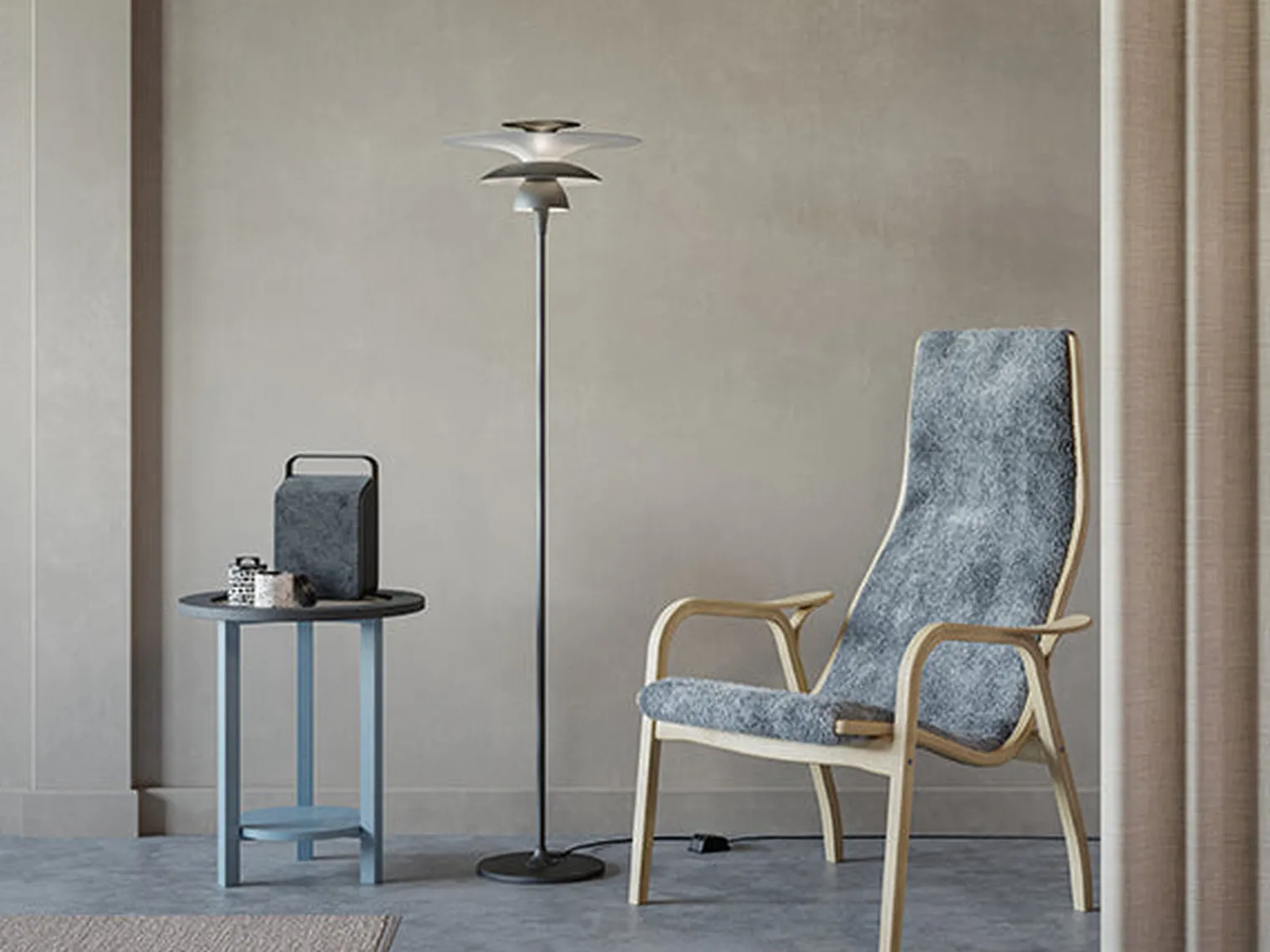 Picasso gulvlampe D380 G9