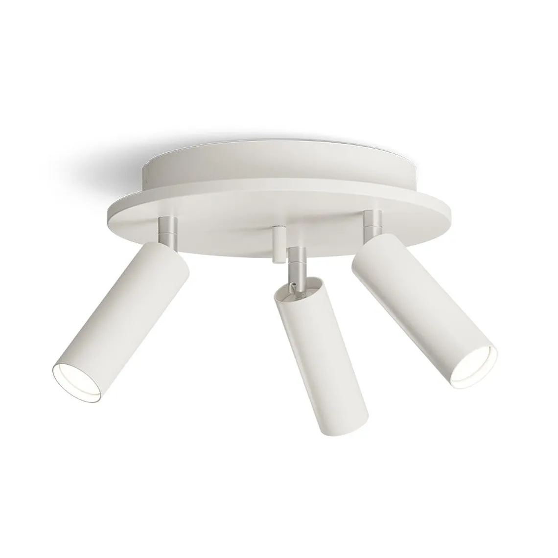 Pipeline rund taklampe 3-lys