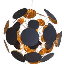 Planet taklampe 50 - SandSvart