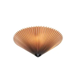 Plisado taklampe 50 - Grå