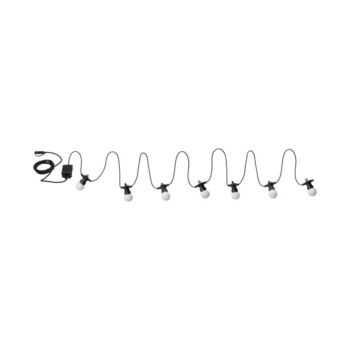 Plug & Shine Fairy Lights lysslynge 6,8 meter 7 x 0,2 Watt 3000 Kelvin