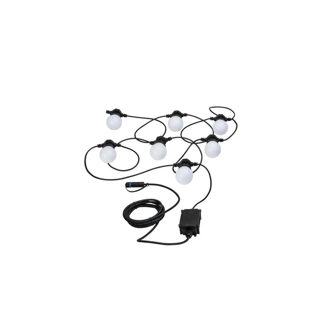 Plug & Shine Fairy Lights lysslynge 6,8 meter 7 x 0,2 Watt 3000 Kelvin