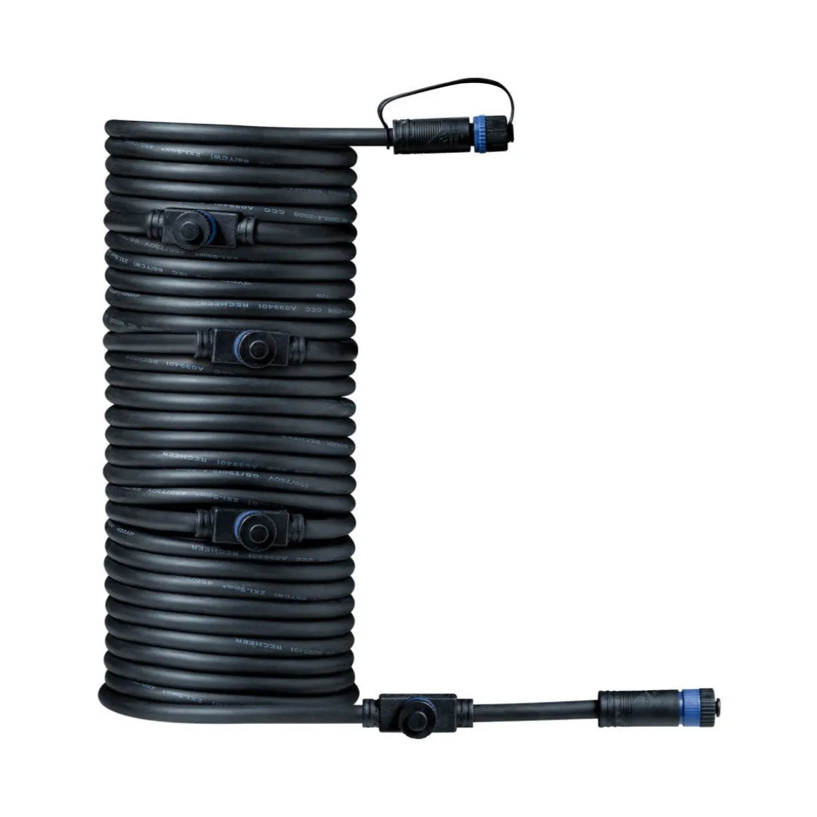 Plug & Shine 10 meter kabel med 5 utganger