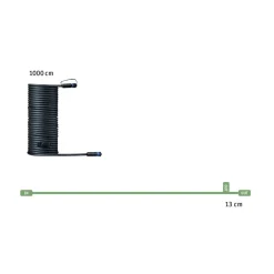 Plug & Shine 10 meter kabel med 2 utganger