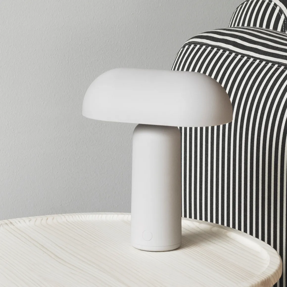Porta bordlampe - Grå