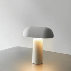 Porta bordlampe - Grå