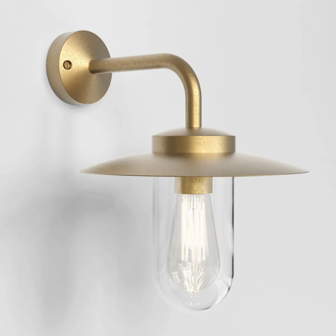 Portree vegglampe IP44 - Messing