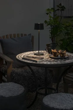 Positano bordlampe oppladbar utendørs IP54 - Svart