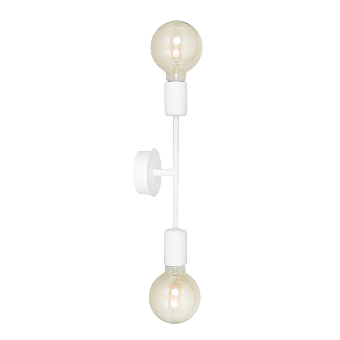 Proton vegglampe 2 lys - Hvit