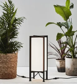 Pullert Sylinder 54 cm 6W - Garden24 - Svart