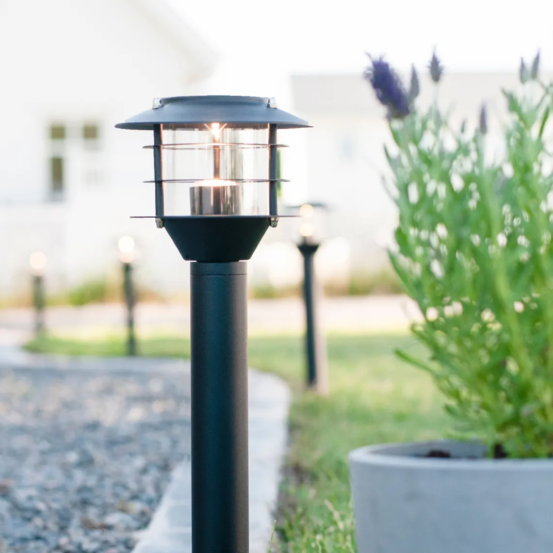 Pullert 3w 45cm - Garden 24 - Svart