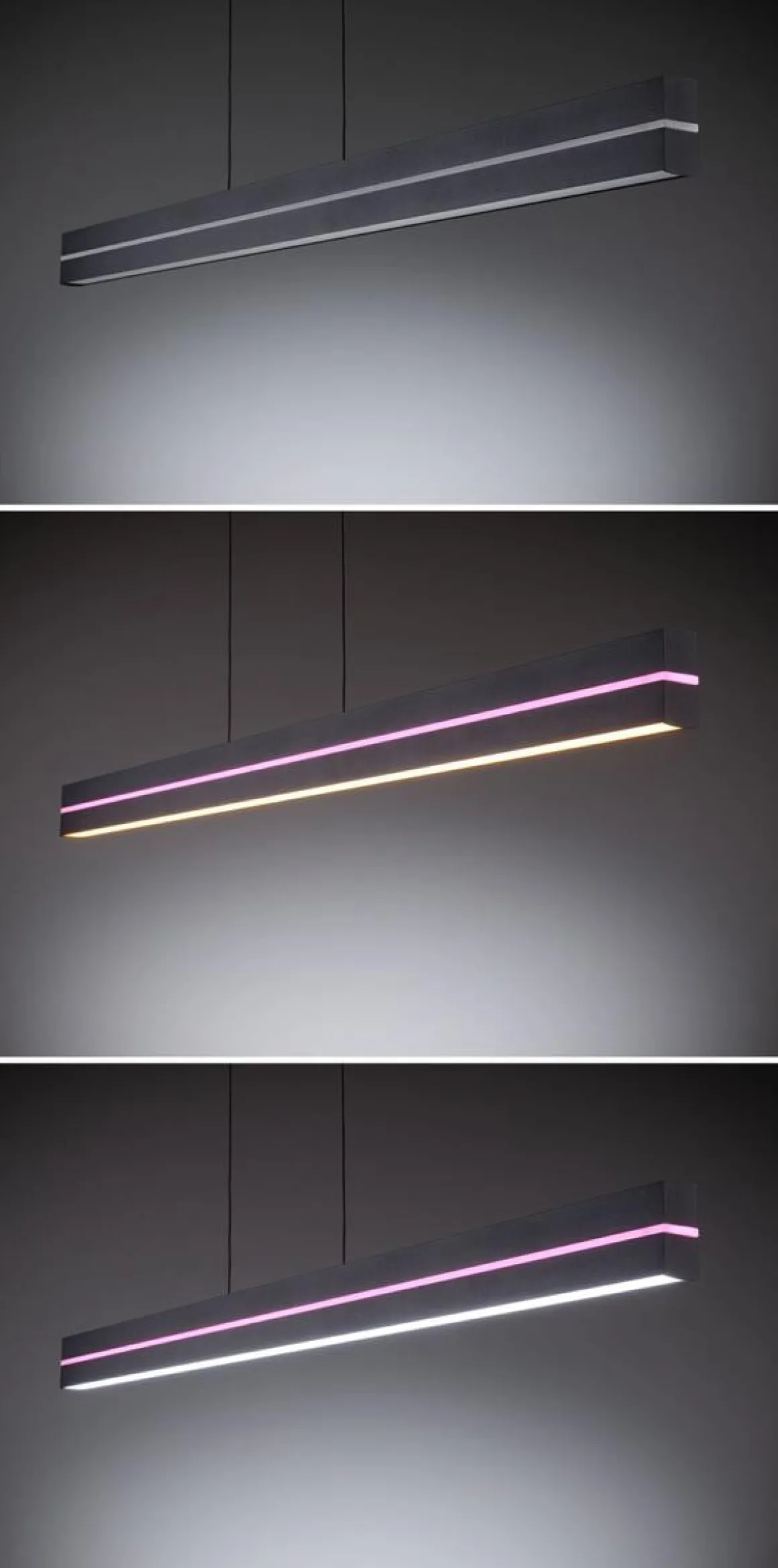 Raiko takpendel 19/6W 2700-6500 Kelvin RGB med fjernkontroll