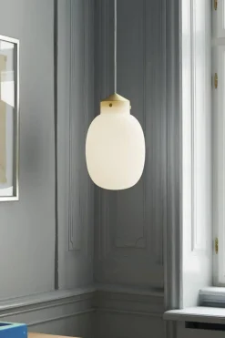 Raito takpendel 22 oval - Opal hvit