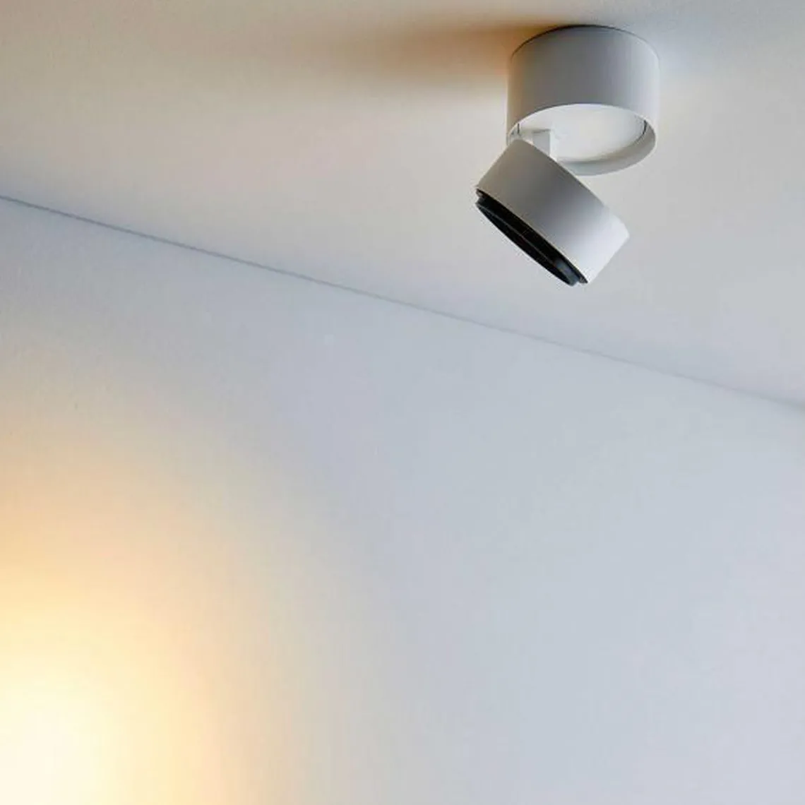 Ray Spot Single Tak/Veggspot 15W - Hvit