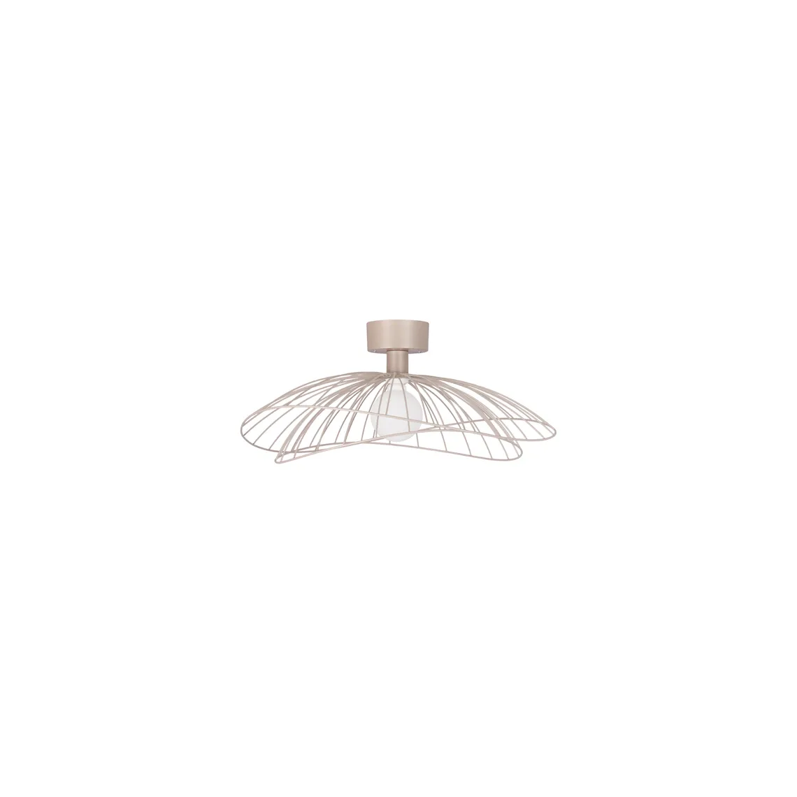 Ray tak/vegglampe - Beige