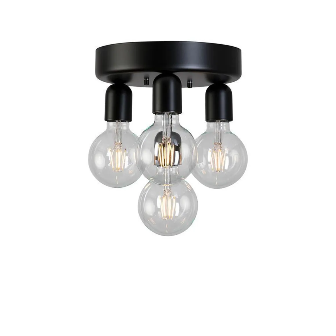 Regal taklampe 4 lys