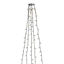 Ring slynge for juletre 5x40 LED 240 cm - Amber
