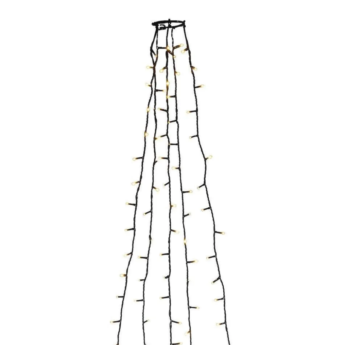 Ring slynge for juletre 5x40 LED 240 cm - Amber