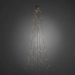Ring slynge for juletre 5x40 LED 240 cm - Amber