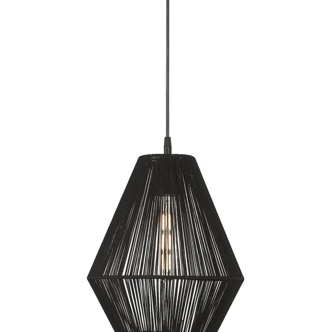 Rio takpendel 28 cm - Svart