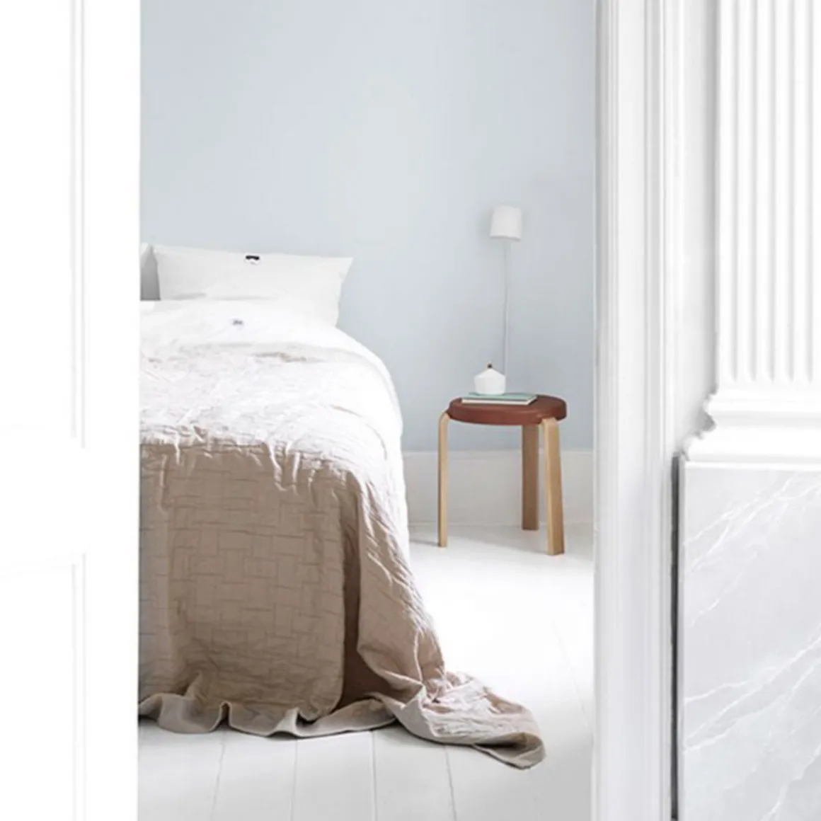 Rise vegglampe, hvit
