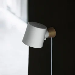 Rise vegglampe, hvit