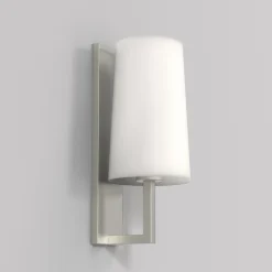 Riva 350 vegglampe baderom IP44 med glass skjerm