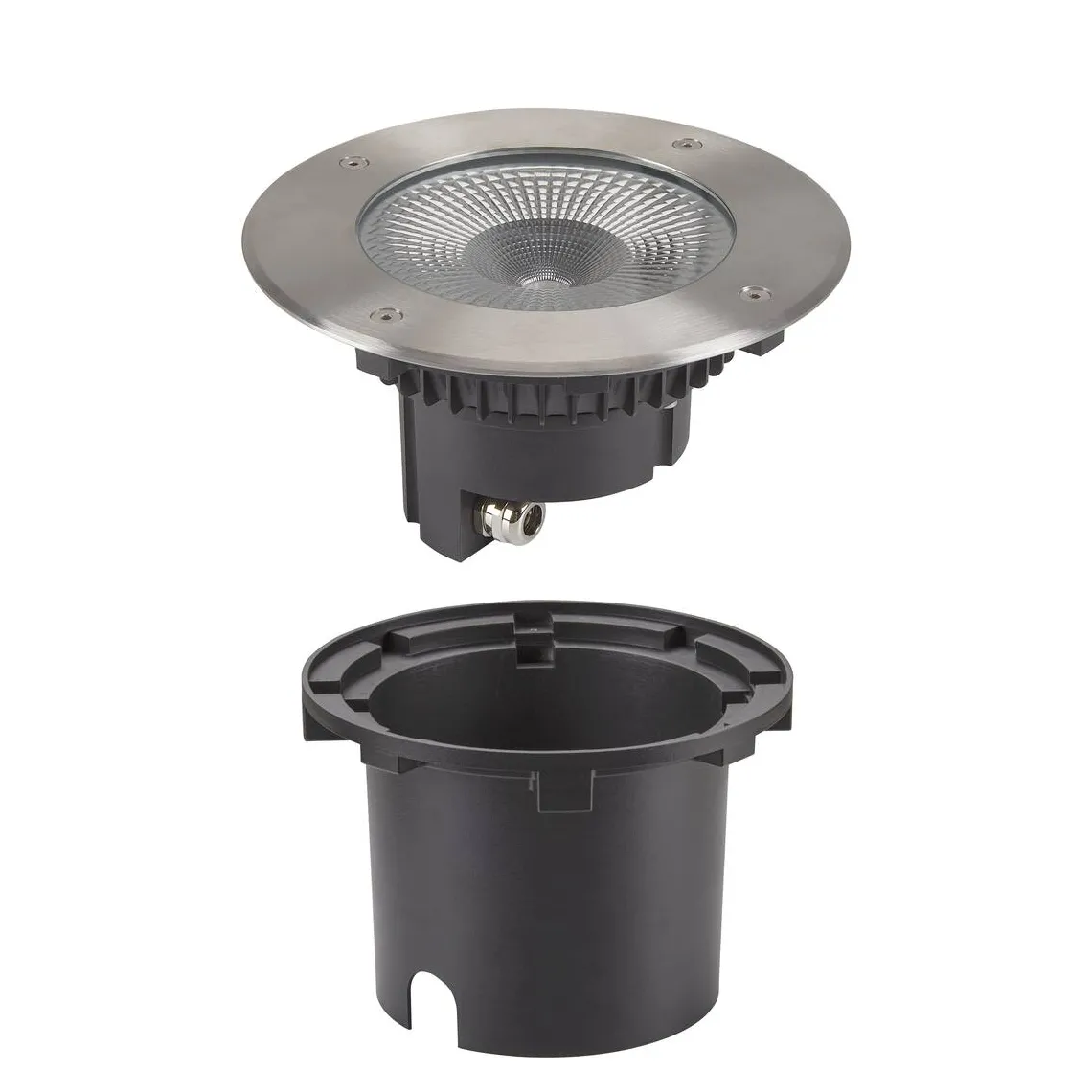 Rocci 200 rund nedfellbar uplight 16W 3000 Kelvin IP67