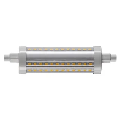 R7S sokkel 118mm 15W 3000 kelvin Ra90 - Dimbar