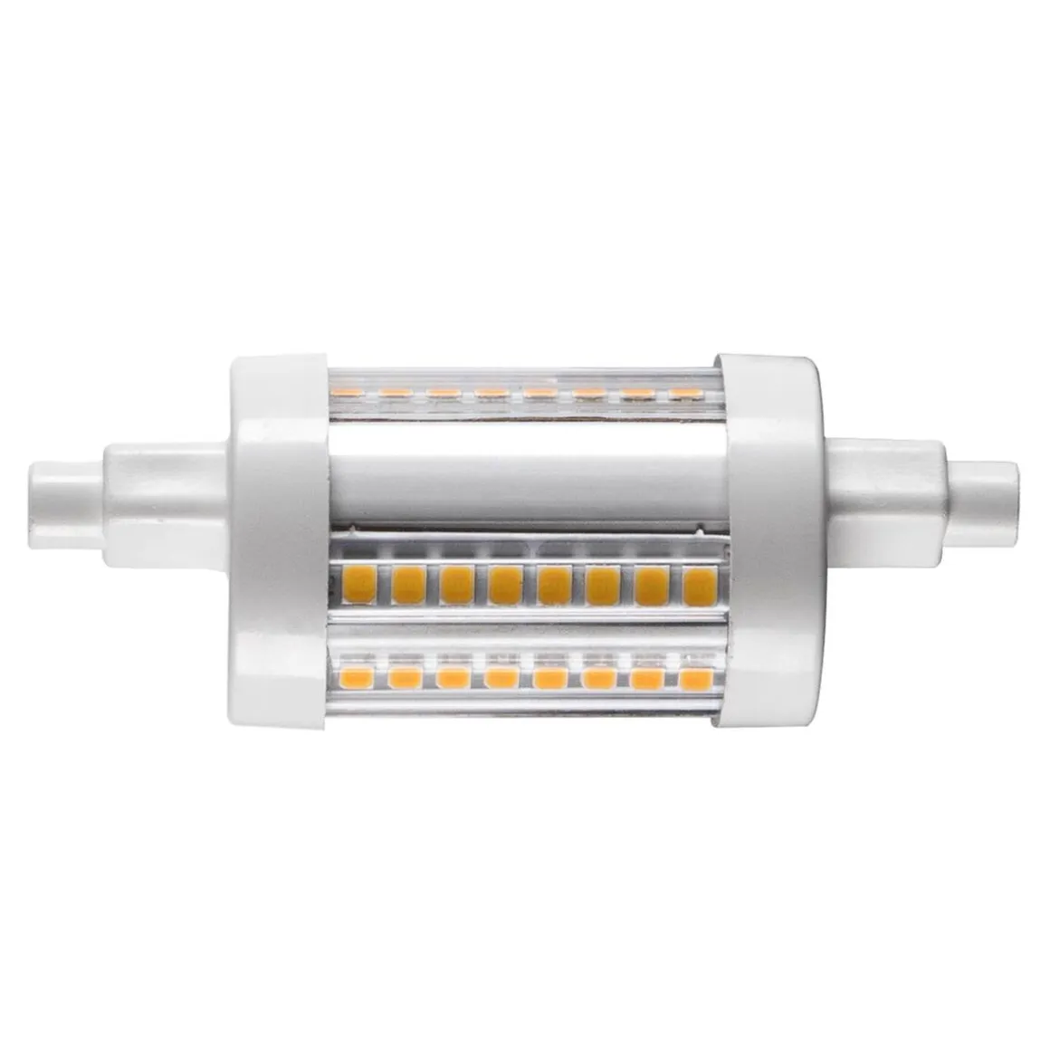 R7S sokkel 78mm 9W 3000 kelvin Ra90 - Dimbar