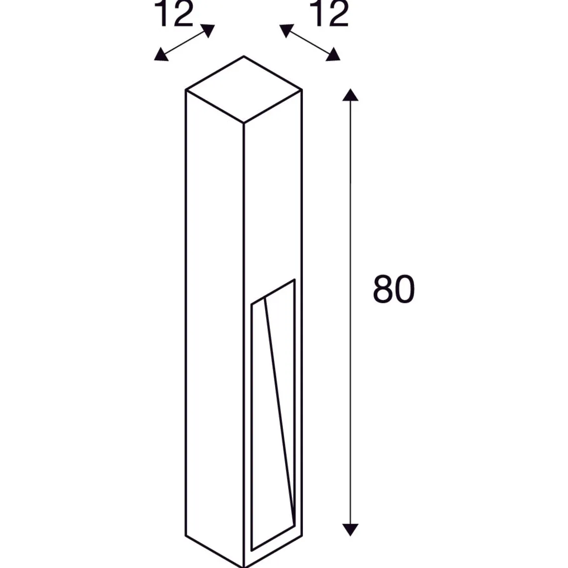 Rusty pullert 80 cm IP44