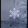 Snowflake / Snøfnugg - Kald hvit ute og innendørs