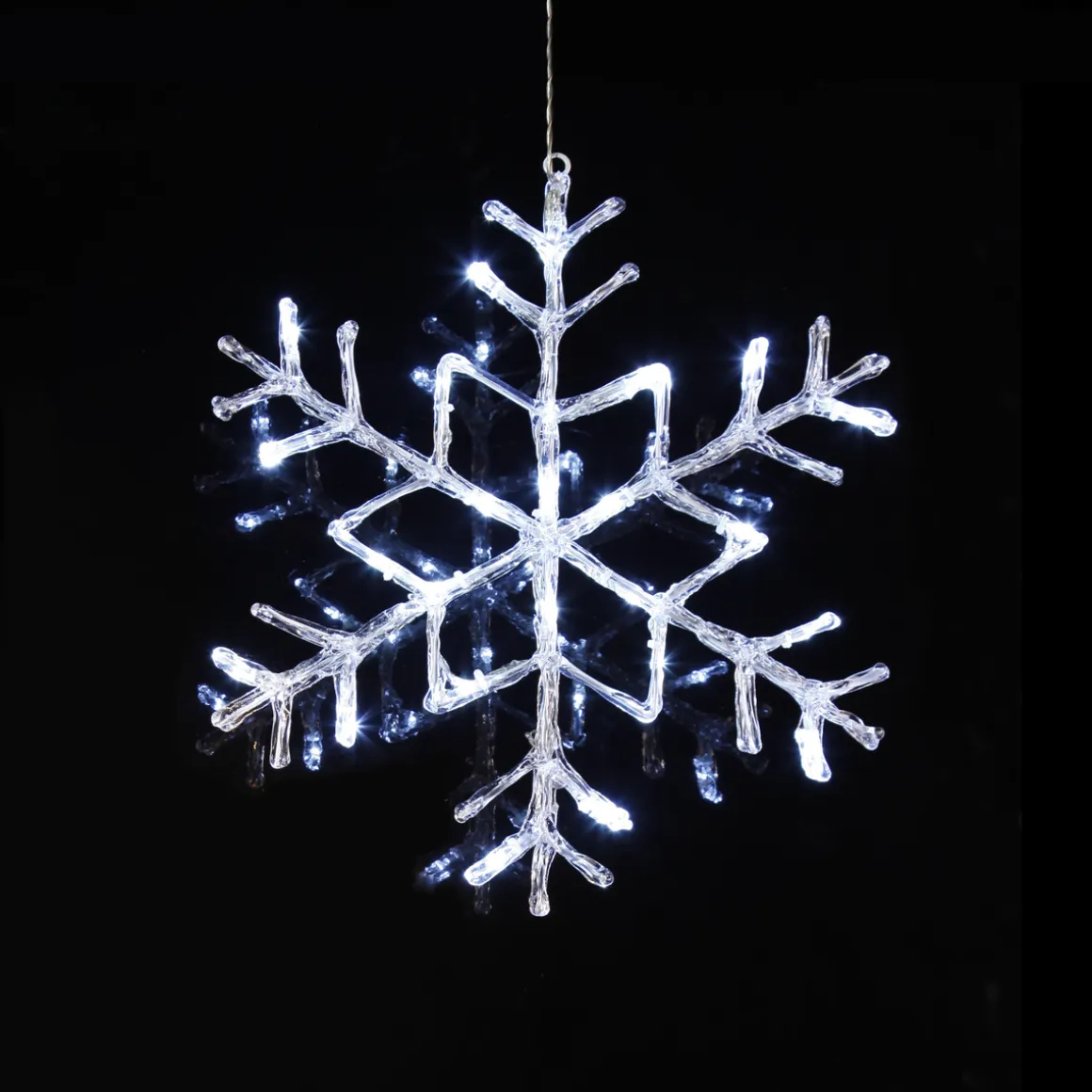 Snowflake / Snøfnugg - Kald hvit ute og innendørs