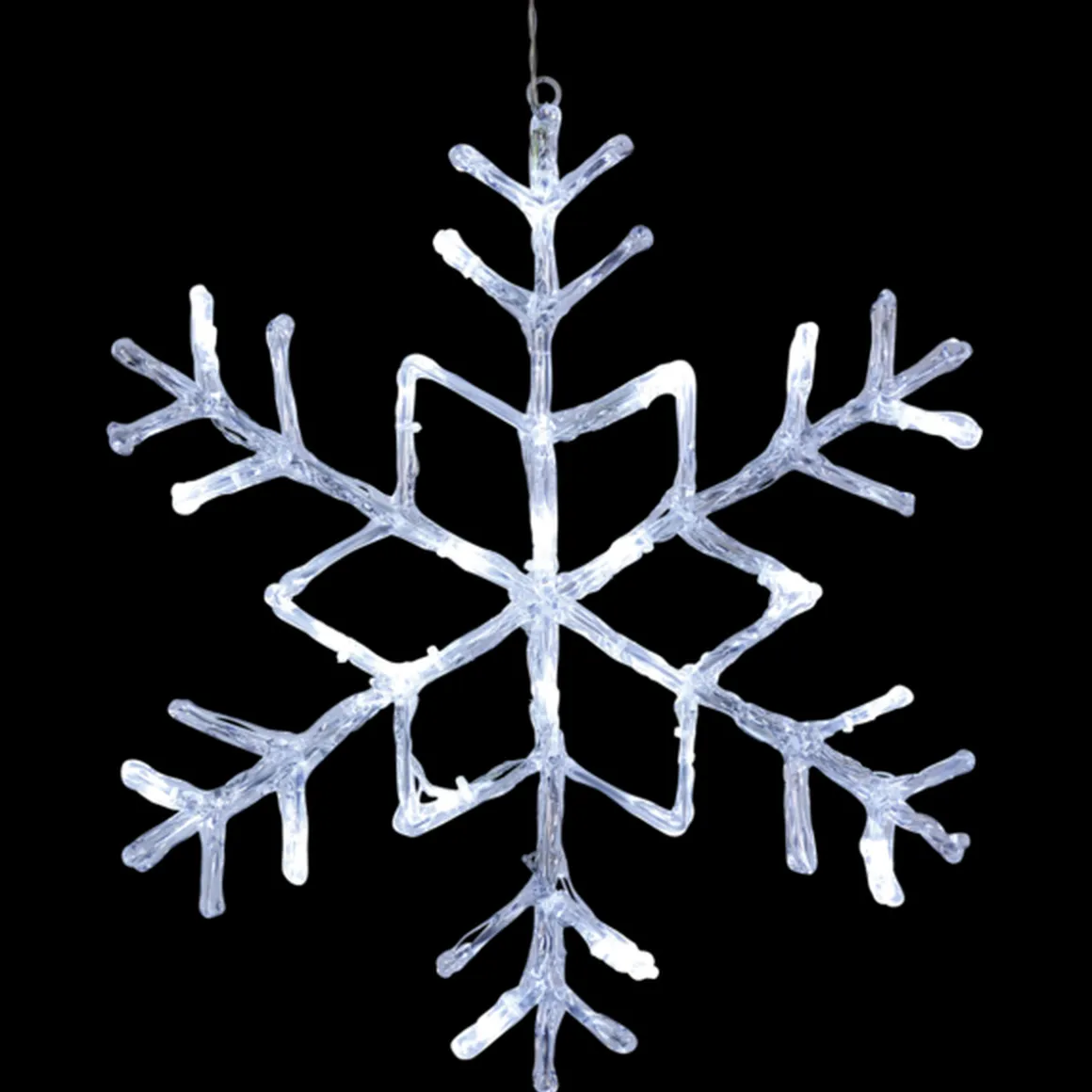 Snowflake / Snøfnugg - Kald hvit ute og innendørs