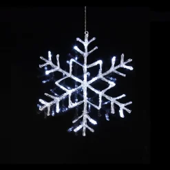 Snowflake / Snøfnugg - Kald hvit ute og innendørs