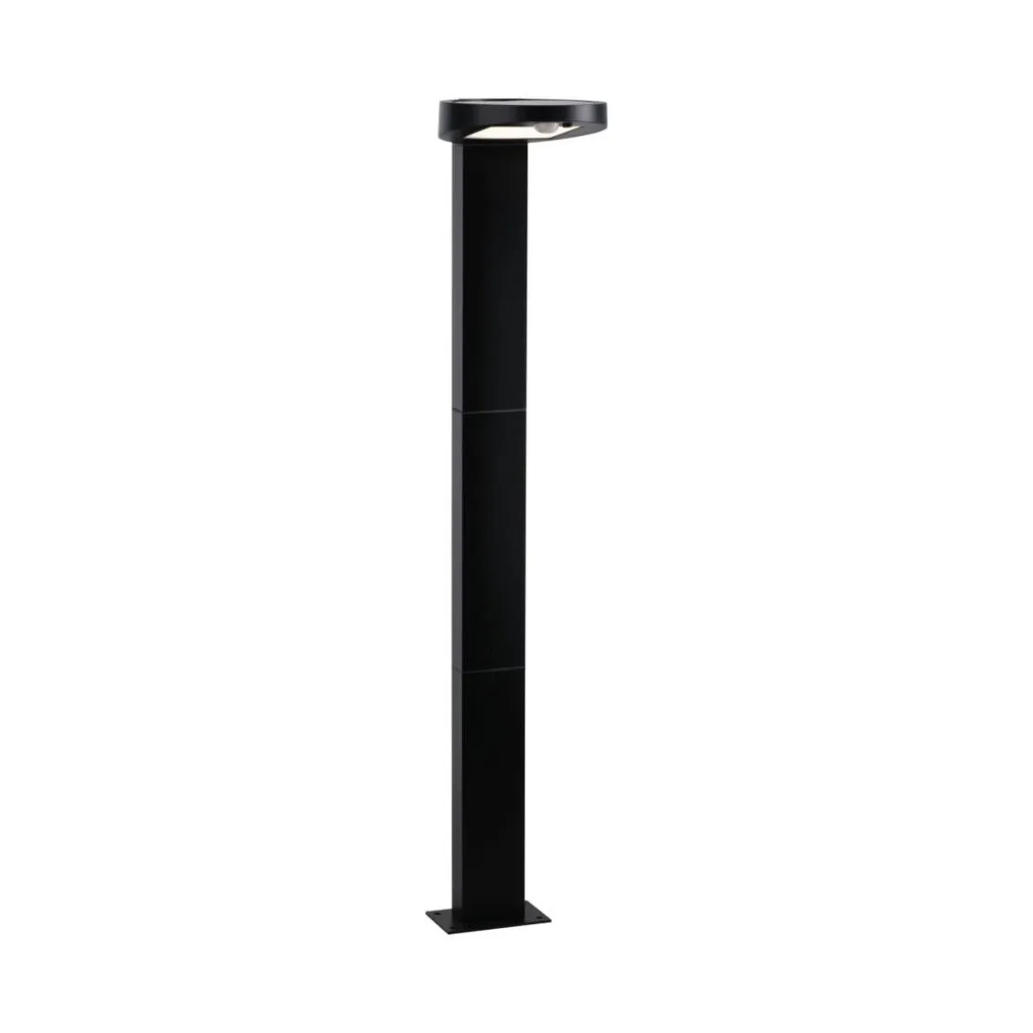 Solar LED pullert 1,2W 3000 Kelvin m/bevegelses sensor IP44 - Solcelle