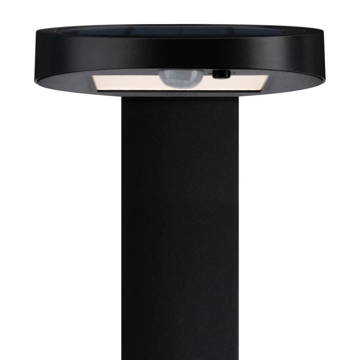Solar LED pullert 1,2W 3000 Kelvin m/bevegelses sensor IP44 - Solcelle