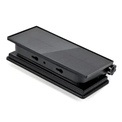 Solar portabel vegglampe 10W 3000 Kelvin IP65 utendørs med solcelle og sensor
