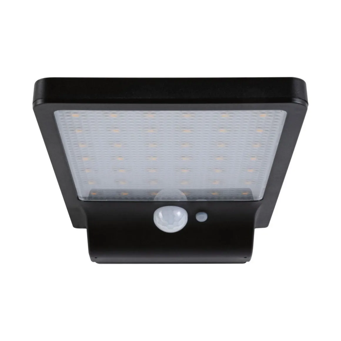 Solveig vegglampe utendørs 4,8W 3000 Kelvin m/bevegelses sensor - Solcelle