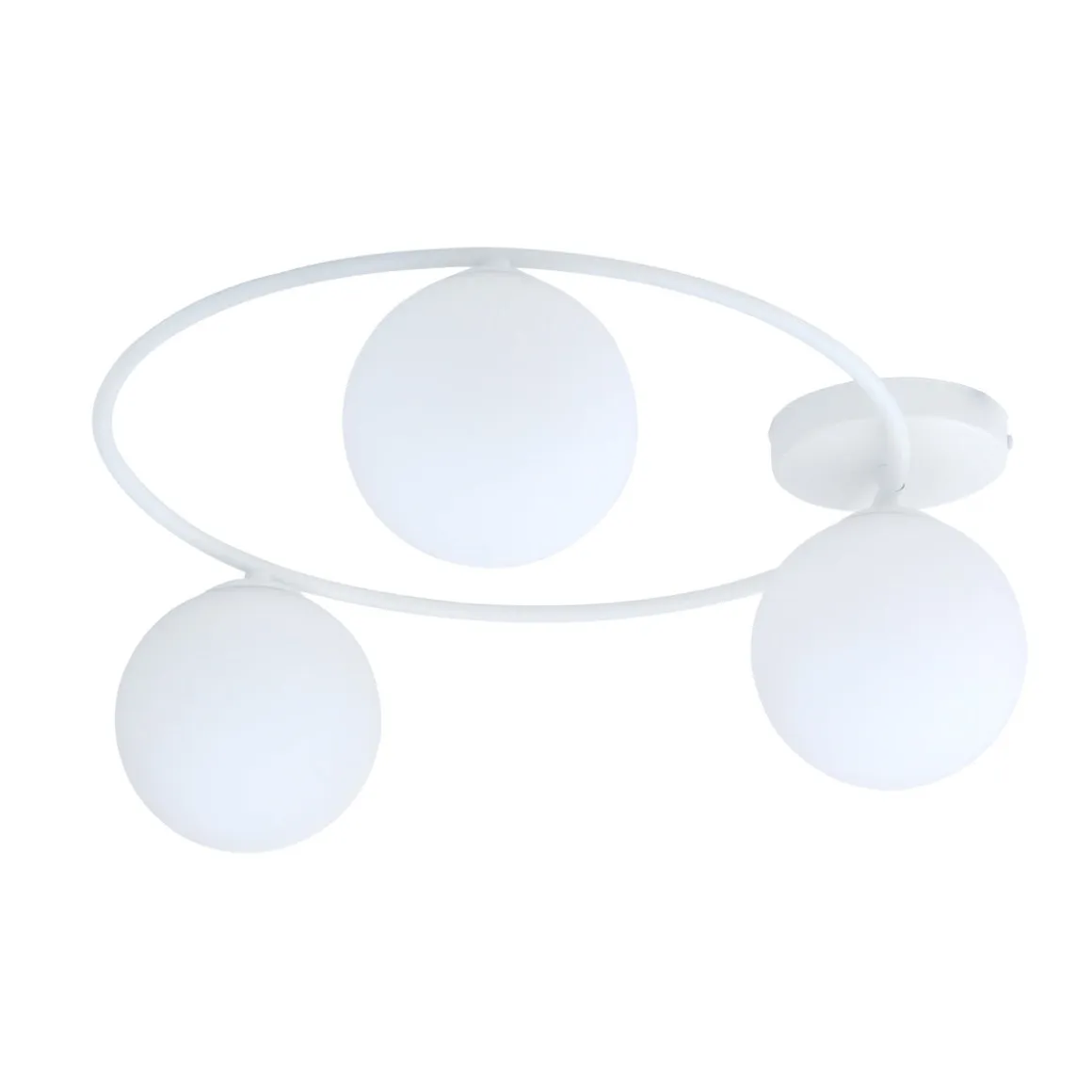 Sopra taklampe 3-lys - Hvit/Opal