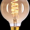 Spiral filament E27 4W 95 mm dimbar - Amber