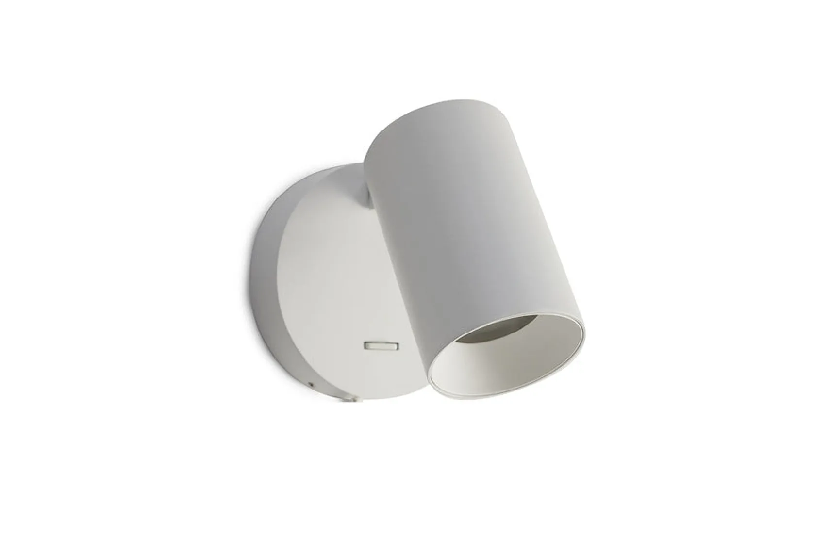 Spoton rund vegglampe GU10 med bryter