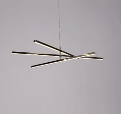 Stick takpendel 60 cm dimbar led - Krom
