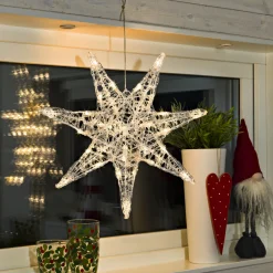 Stjerne akrylplast 45 cm