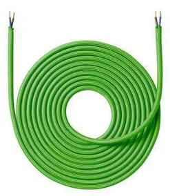 Stoffledning 4 meter uten jord - Lime grønn